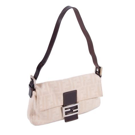 fendi baguette shoulder bag beige|Fendi old baguette 1990.